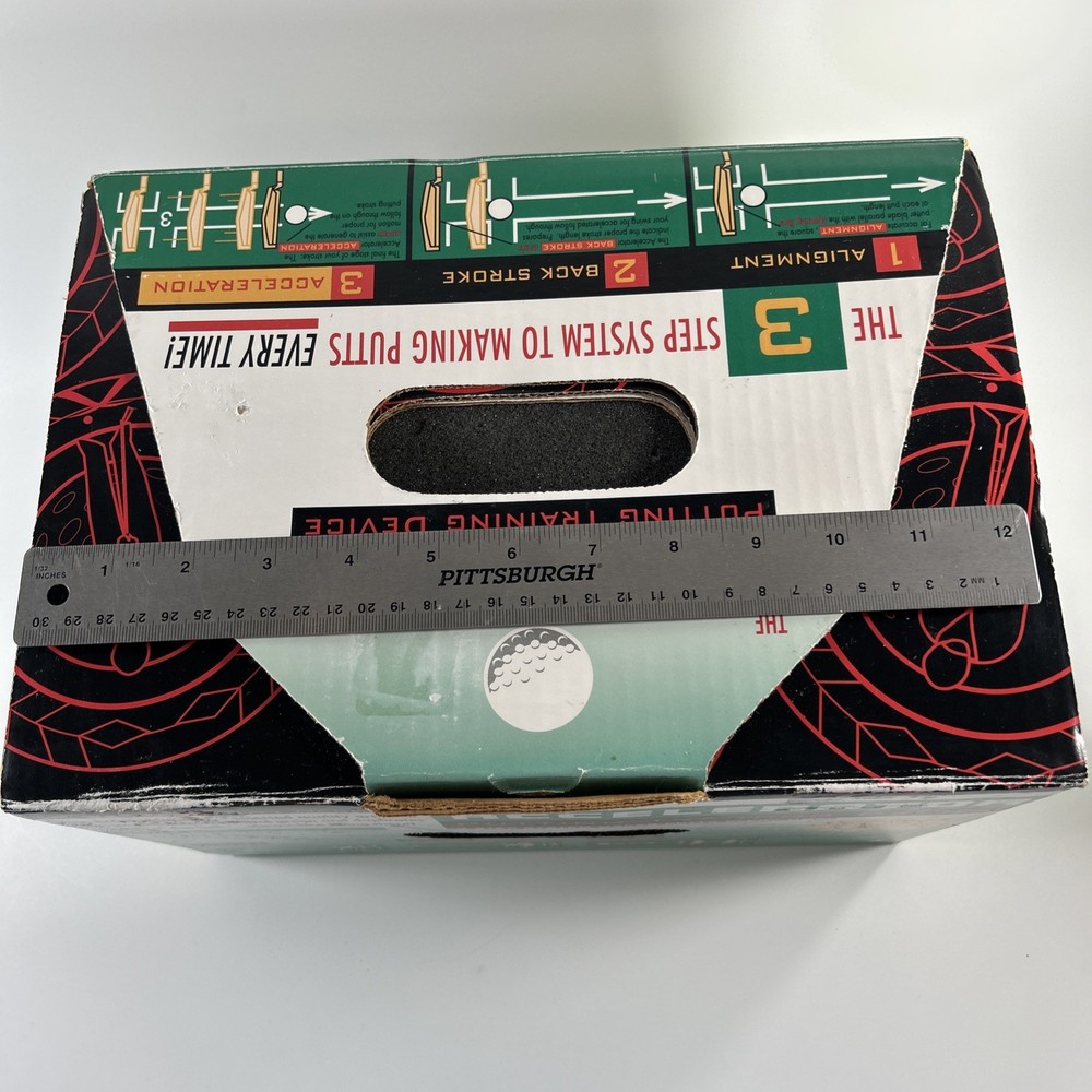 Golf Training The Accelerator Training Device Practice Mat with 3-Step System