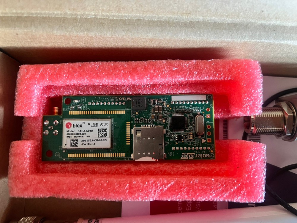 SolarEdge SE-CELL-B-R05-S-S2 Cellular Plug-In