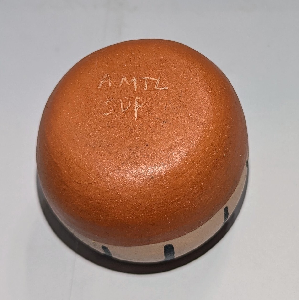 Vtg Native American Mini Pottery x2 Kewa & Jemez Pueblo Signed Lovato & Chinana