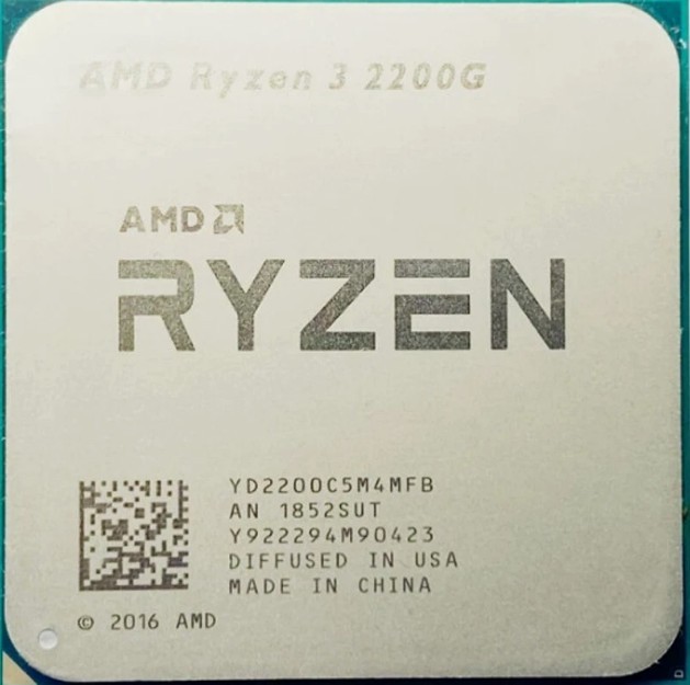 AMD CPU Ryzen 3 2200G 3.5GHz Socket AM4