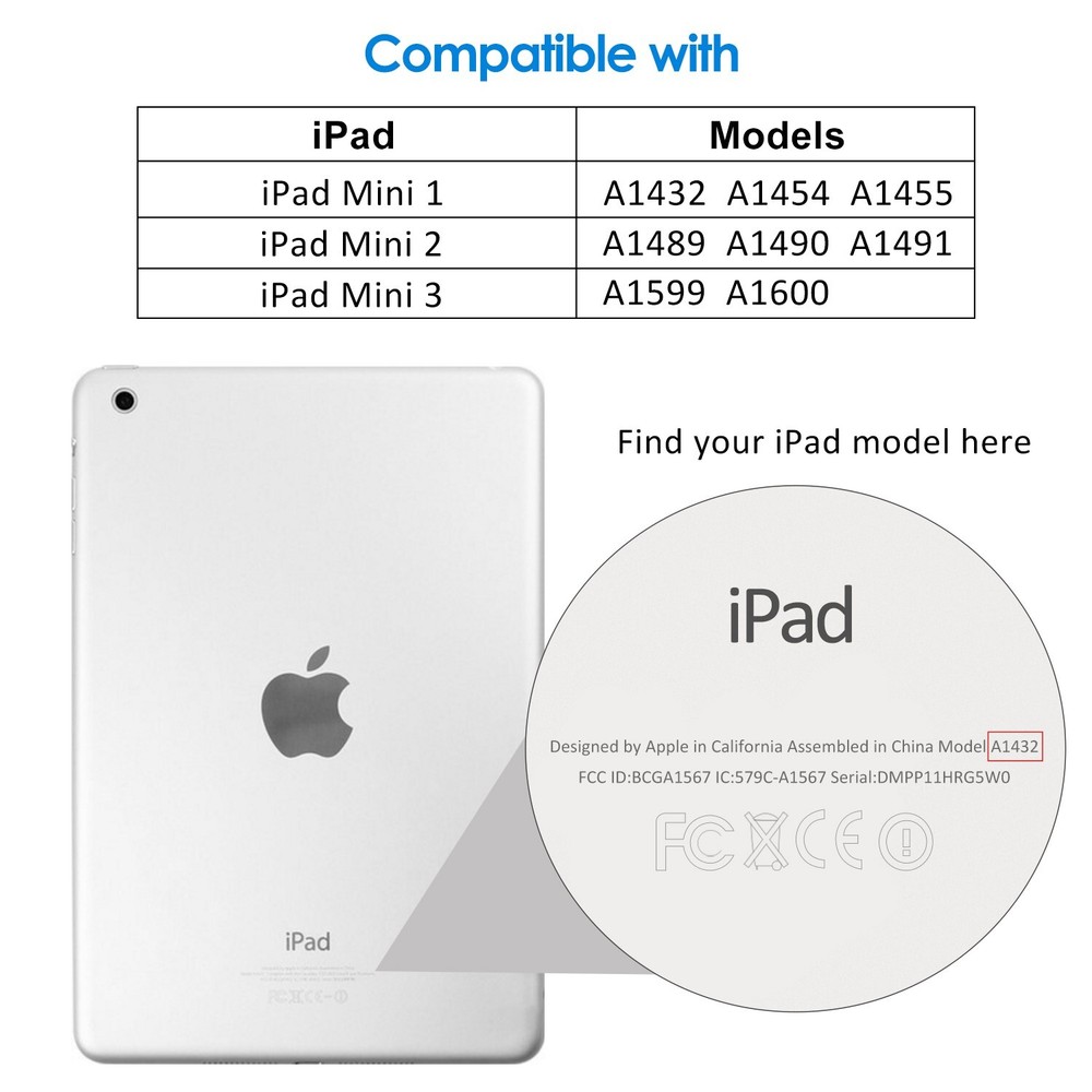 JETech Screen Protector for iPad mini 1 2 3 (Not mini 4/5/6), 1-Pack