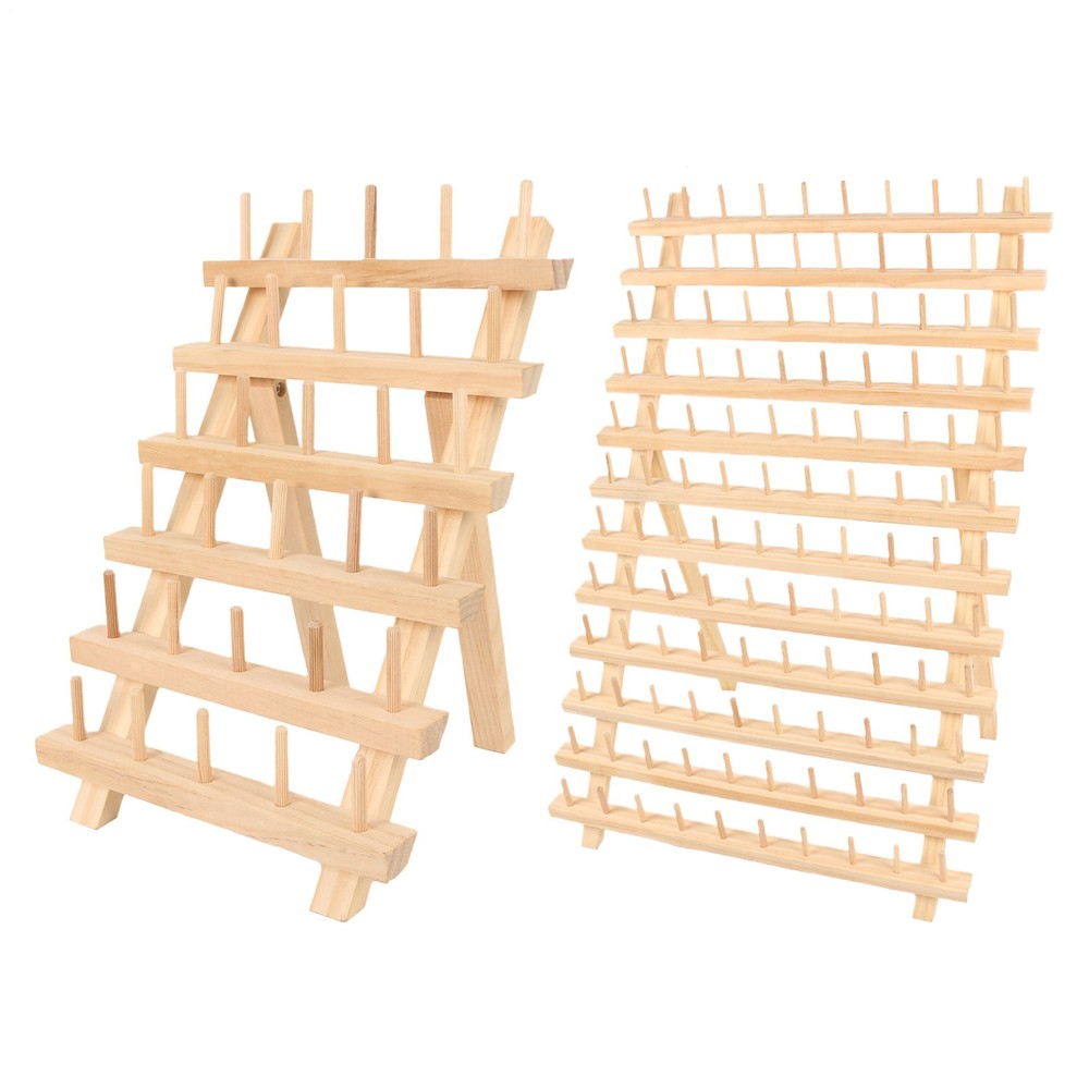 Sewing Thread Rack Spools Roll Sewing Needlework Tools Space Saving Storage