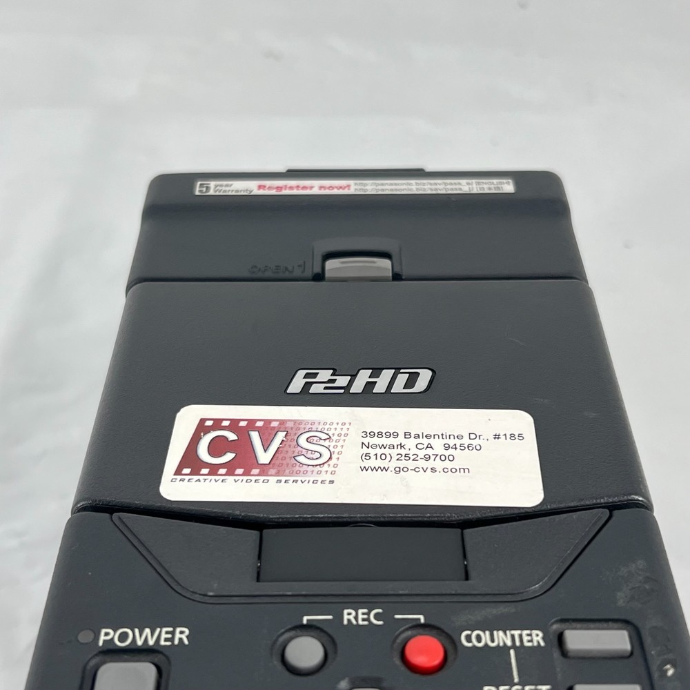 Panasonic AG-HPG20 Memory Card Portable Recorder Untested