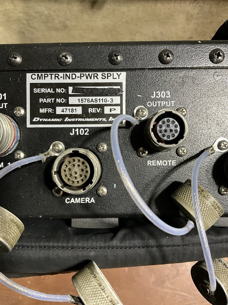 ACES SYSTEM DYNAMIC INSTRUMENTS VIBRATION ANALYZER DI-137 DOES NOT POWER ON