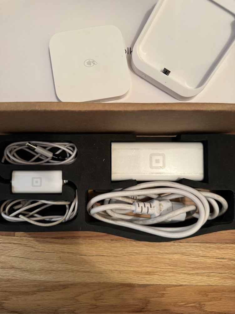 Square Stand POS Terminal White