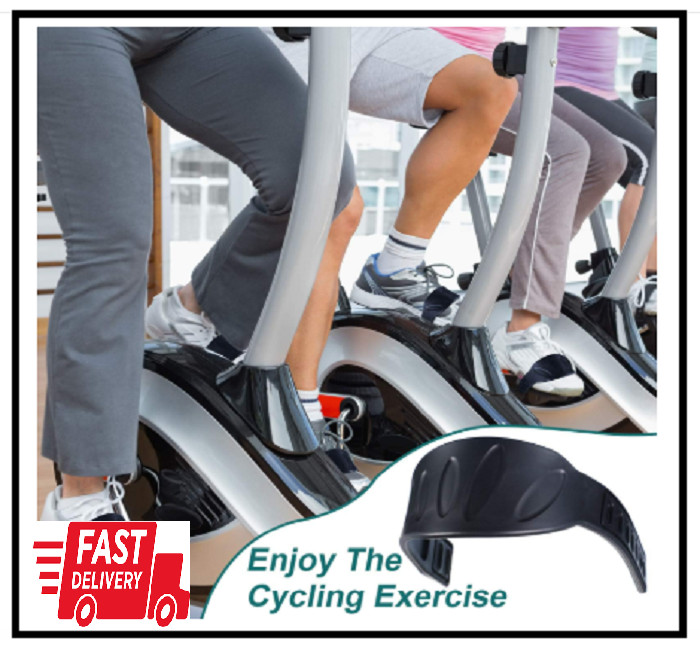 2 Pairs Exercise Bike Pedal Straps Universal Pedal Straps for Exercise Cycle Hom