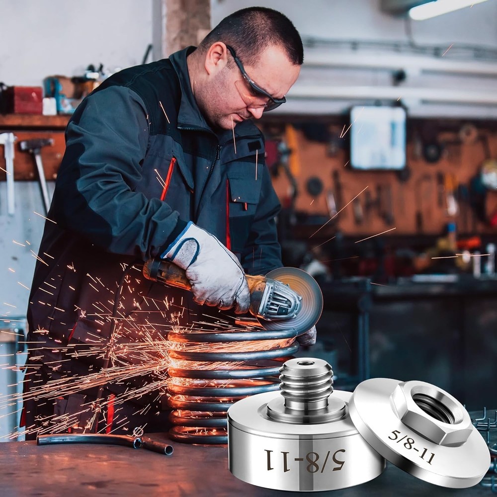 Grinder Lock to 5/8''-11 Thread, Compatible with XLOCK Angle Grinder Cutting ...