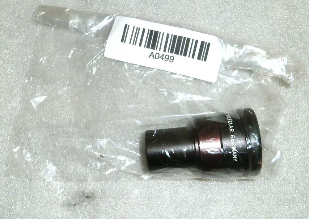 LEITZ WETZLAR GERMANY 10X/18 EYEPIECE OCULAR LENS OPTICS MICROSCOPE