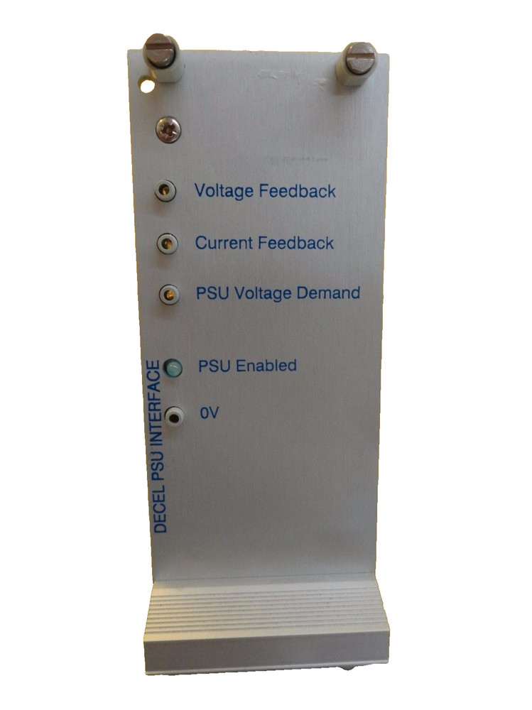 AMAT Applied Materials 0100-01697 Decel/Focus PSU Interface PCB Card Working