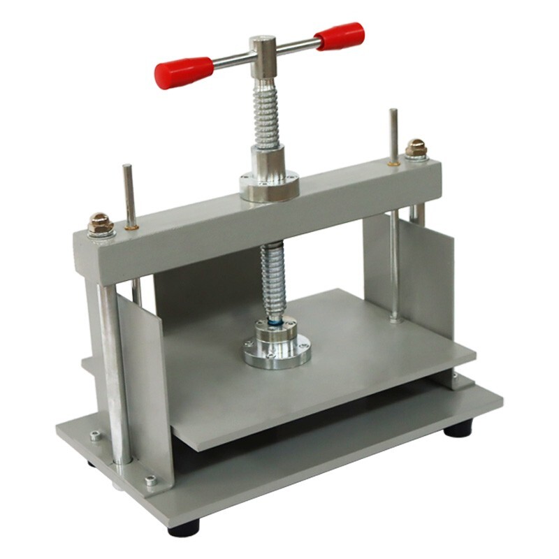 Manual Steel Notes Invoice Flattening Machine Bookbinding Press Tool 8.5"*14"