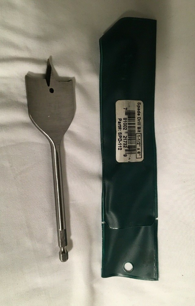 Dottie Spade Drill Bit 1-1/2" x 6"