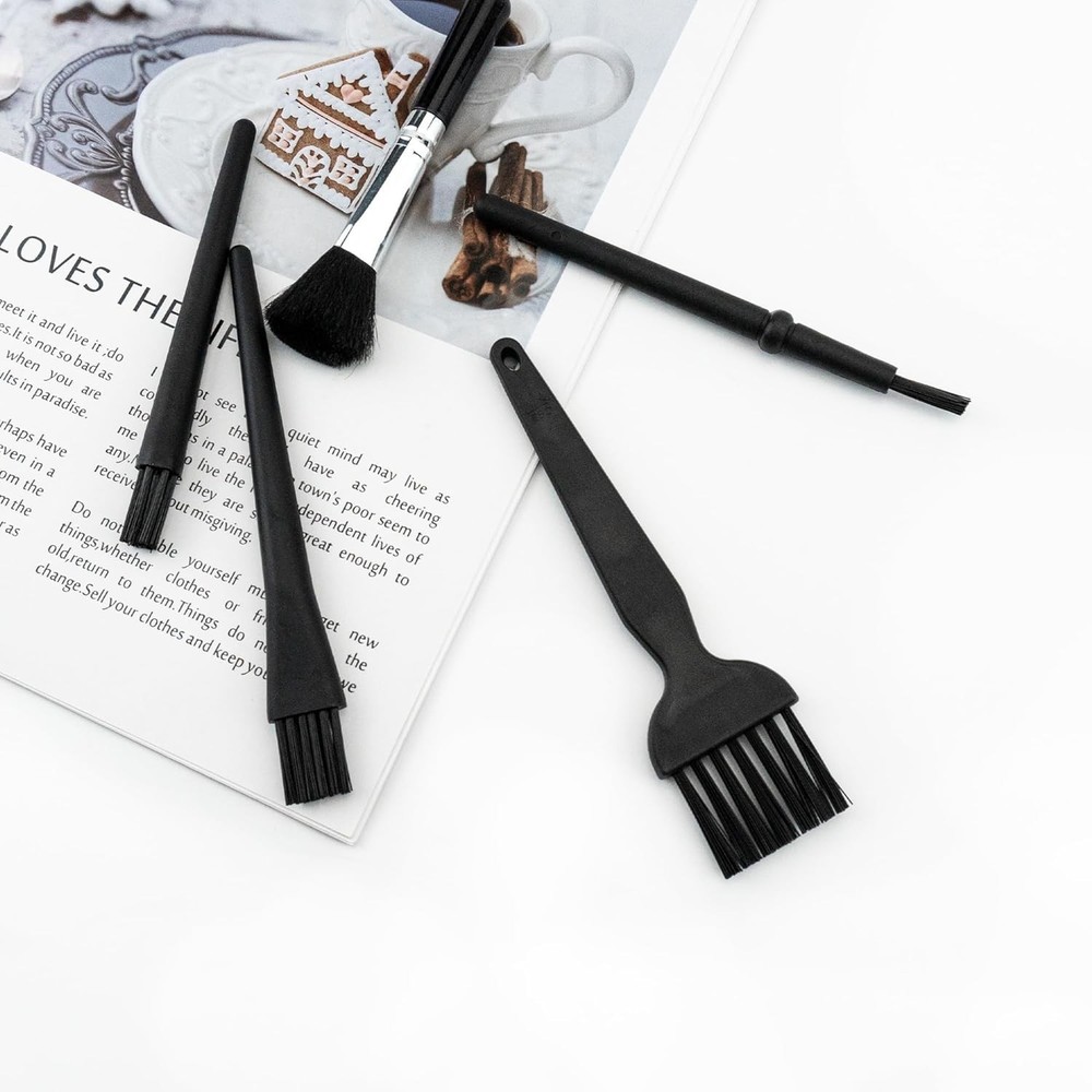 Durable Nylon Mini Brushes Kit (5 PCS) for Effective Keyboard & Electronics Care