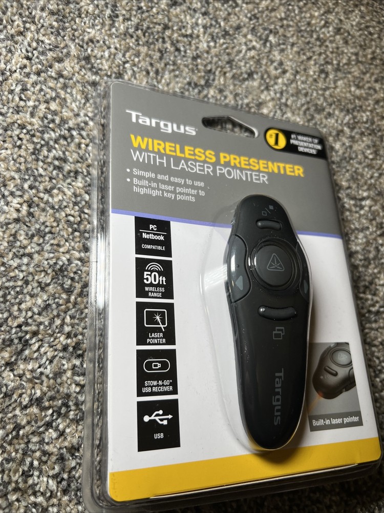 Targus Wireless USB Presenter with Laser Pointer