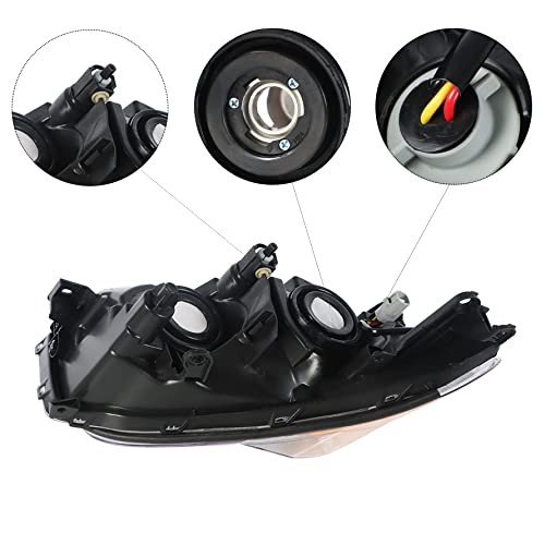 Halogen Headlights Assembly Repalcement for RAV 4 2009 2010 2011 2012 Driver