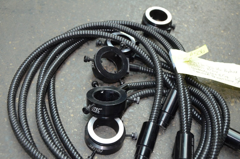 Fostec A08650 40" Long Fiber Optic Ring Light Source 32mm ID Ring & 15mm Input