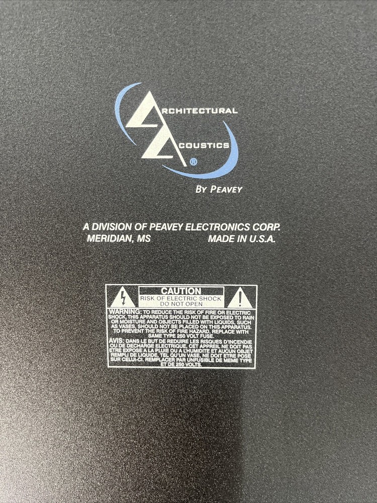 Peavey Wall Mount Amplifier's BOX ONLY 25x14x4