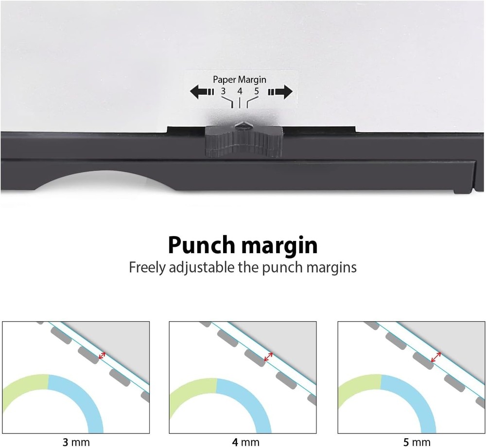 Efficient Comb Binder with 3/8'' Bindings Spines