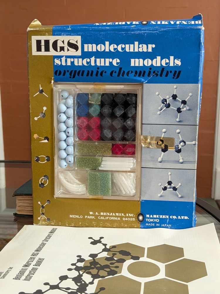 HGS Molecular Structure Model Set Organic Chemistry Teacher Interactive Tool Vtg