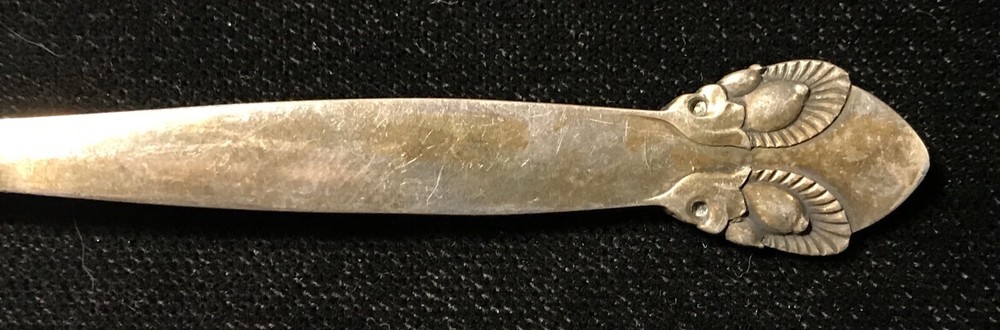 Sterling Silver Flatware - Georg Jensen Bittersweet Mocha Spoon