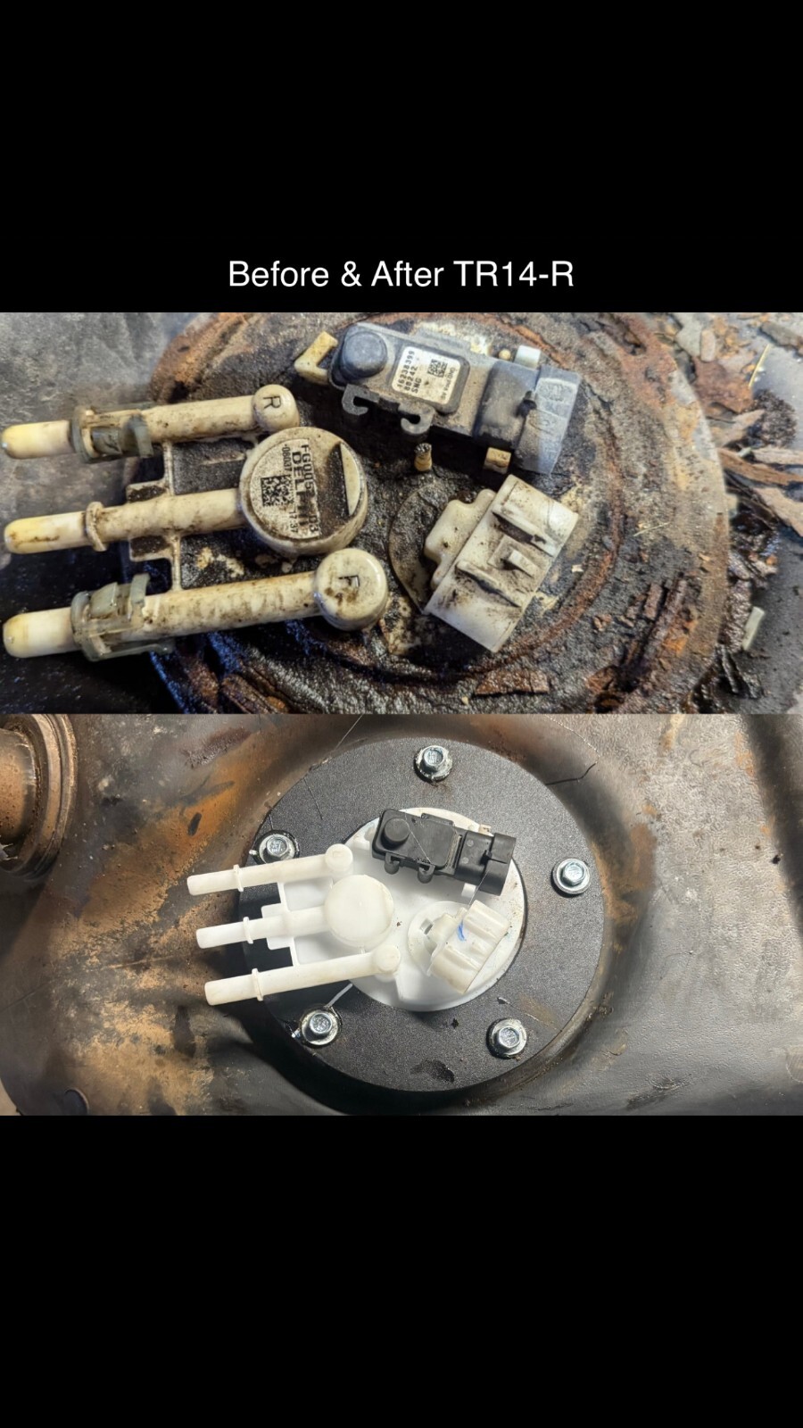 GM PLASTIC GAS TANK LOCK RING REPAIR  #TR14-R &  #TR19-R