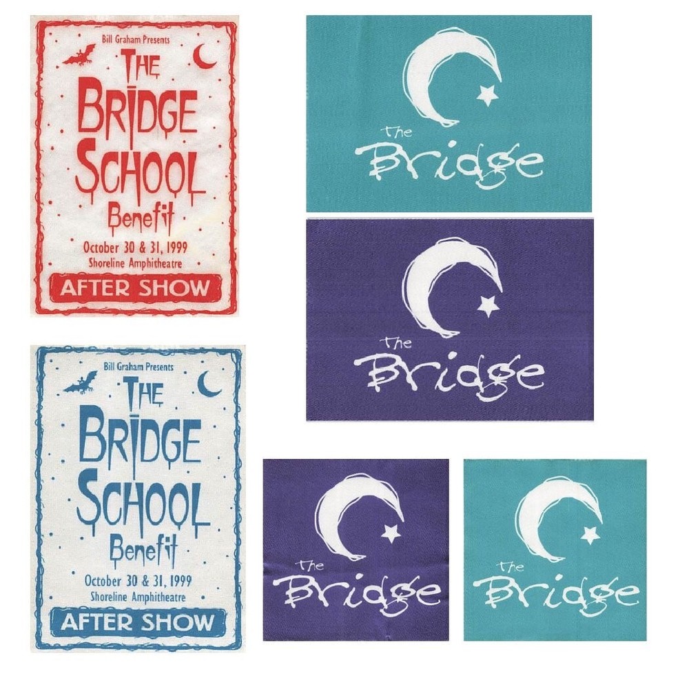 13th Annual Bridge School Benefit Backstage Pass  1999 Bundle 1