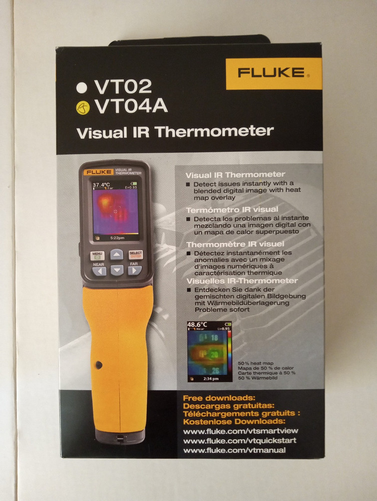 Fluke VT04 Visual Infrared Thermometer Kit