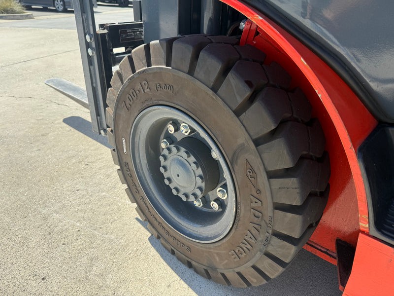 2022 Heli CPYD25-M1H 4300 lb Pneumatic Tire Forklift, ONLY 422 Hrs!