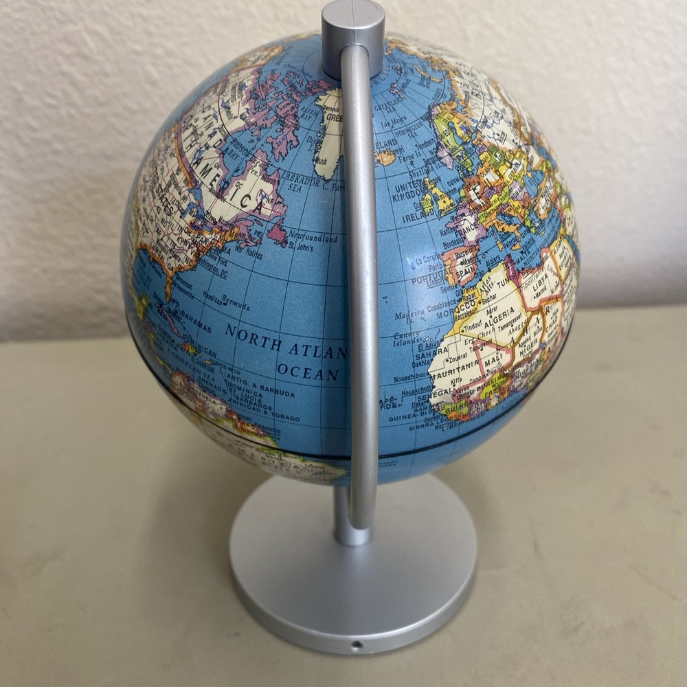 Mini Hammond Desktop World Globe.