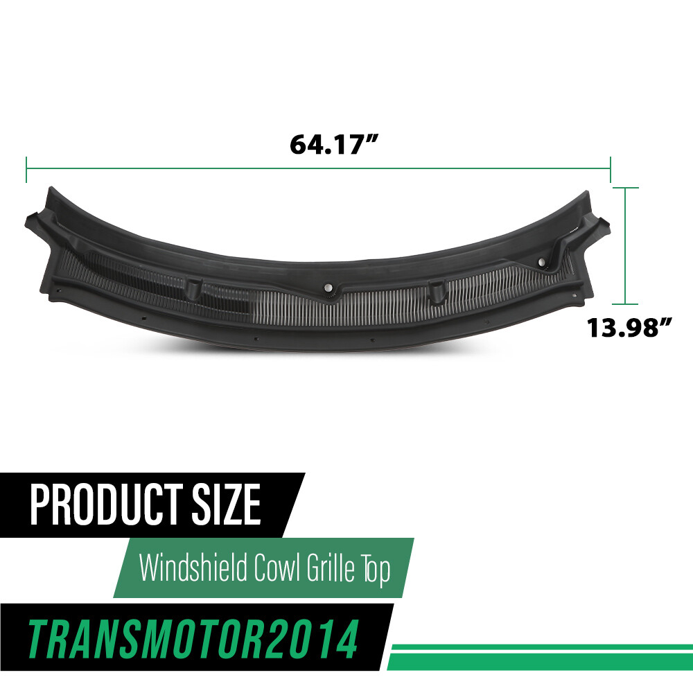 Fit For 2011-2019 Ford Explorer BB5Z78022A68AA Windshield Cowl Grille Top