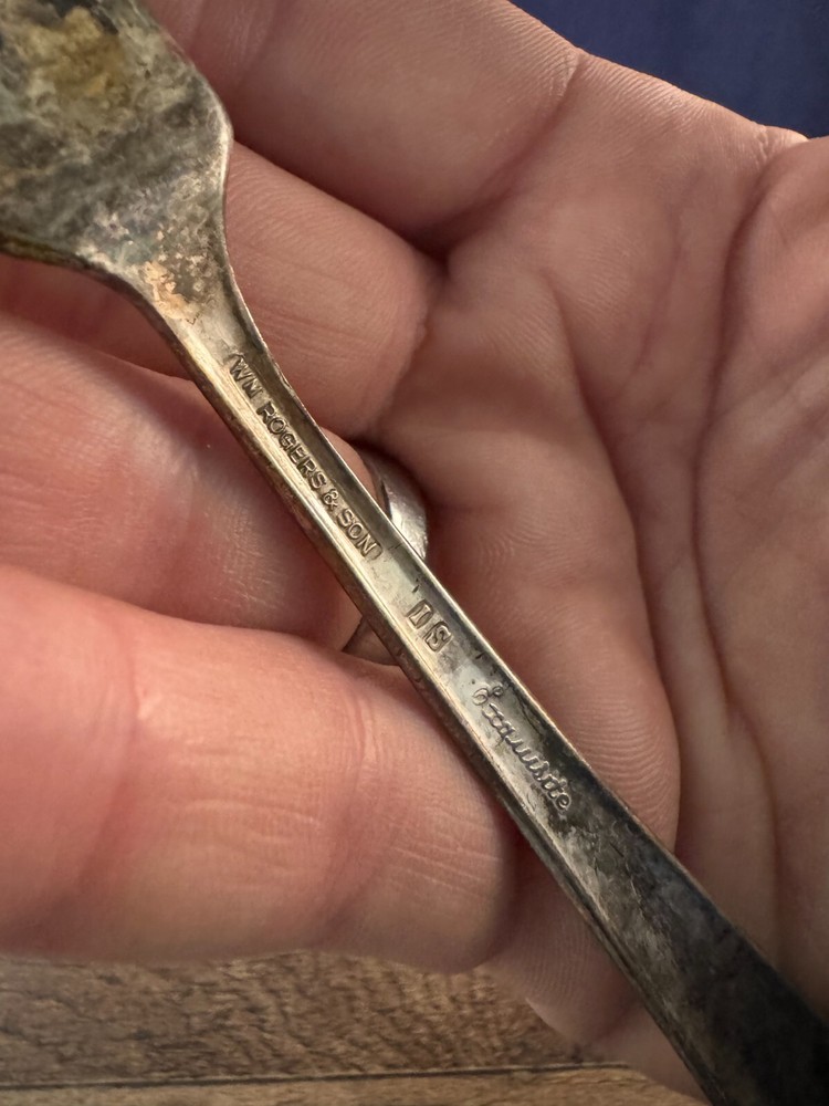 Master Butter Knife Wm Rogers & Son Exquisite Pattern Silverplated