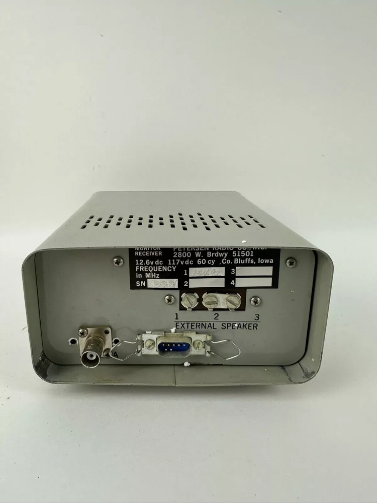 VINTAGE PETERSEN SOLID STATE RM2-4 FREQUENCY SELECTOR CB RADIO EQUIPMENT