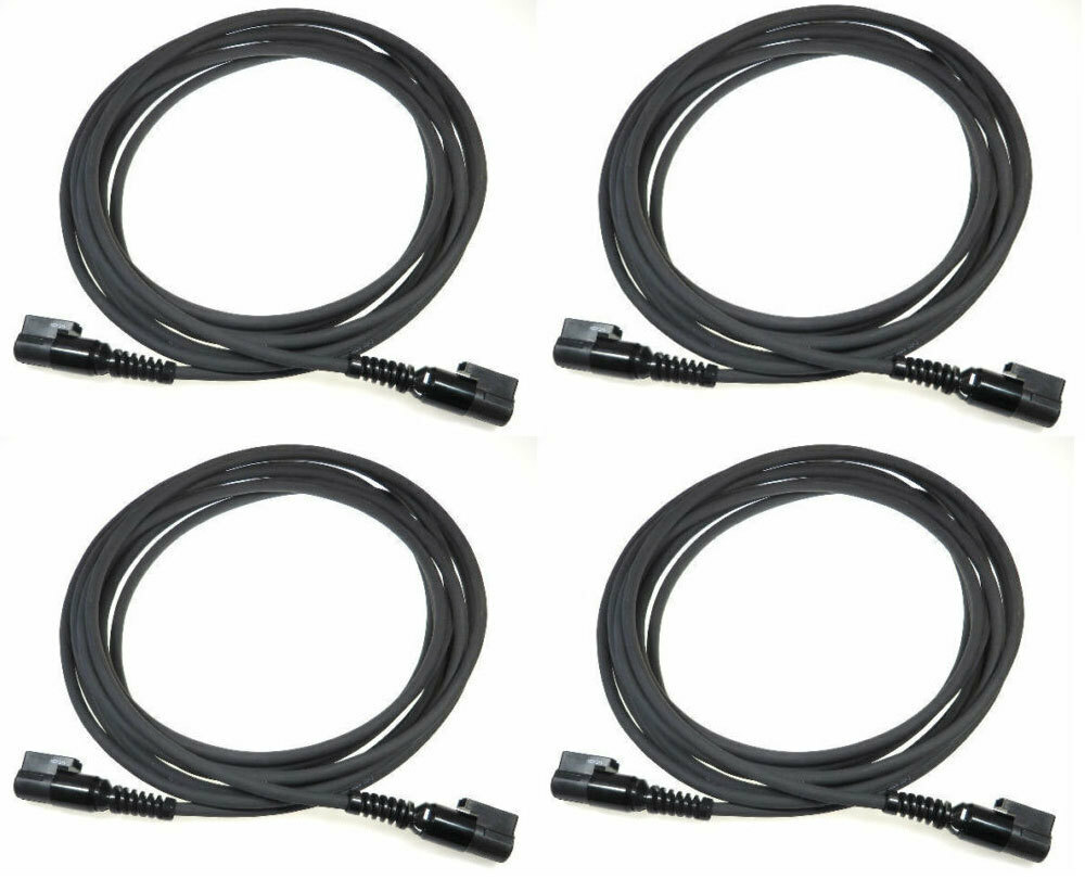 (4) Hunter Alignment System Sensor Cable 20’ Black, Fully Shielded, USA MADE