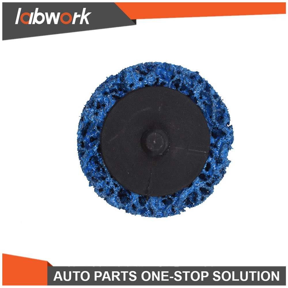 Labwork Quick Change Easy Strip & Clean Discs For Paint Rust Blue 5 Pack 2Inch