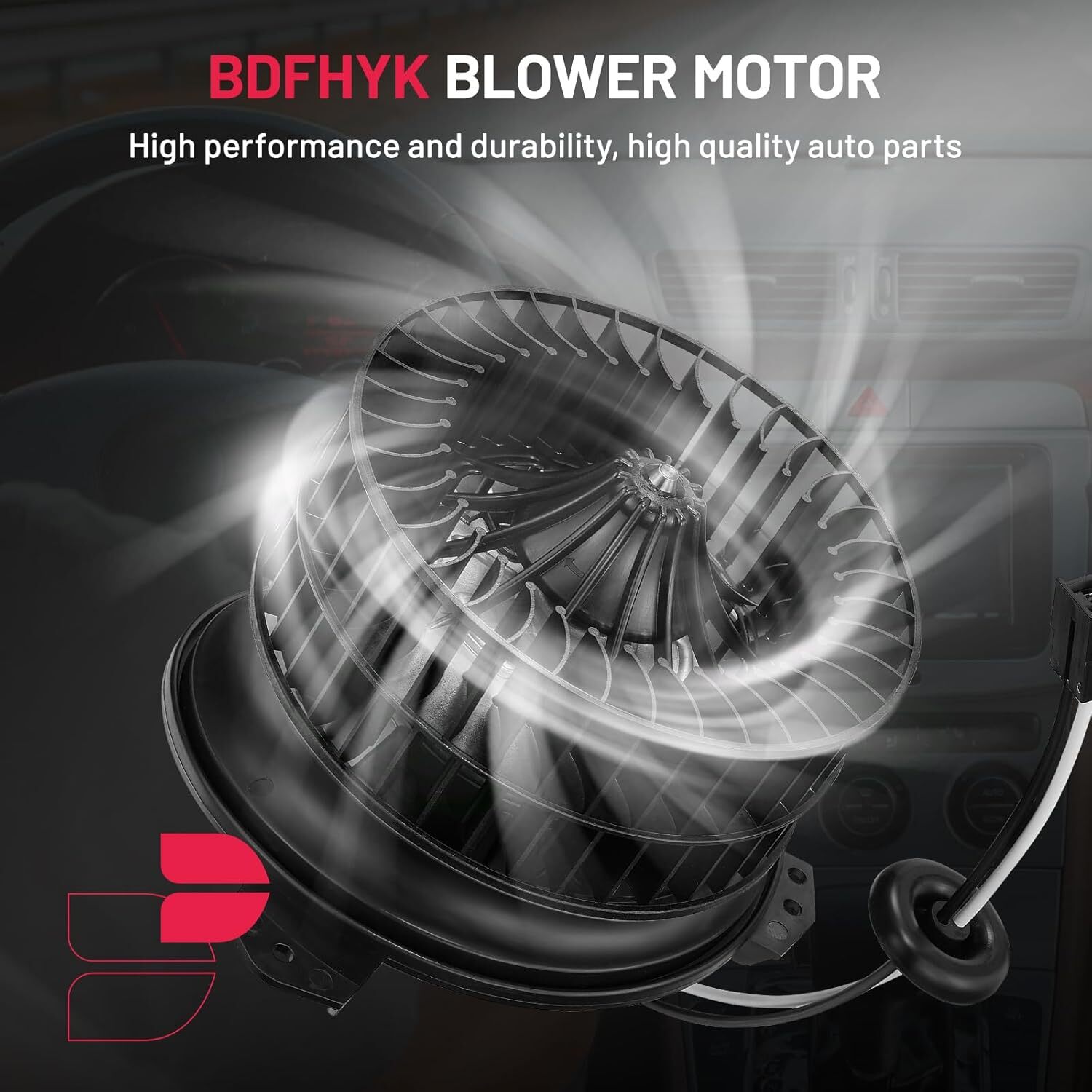 HVAC Heater Blower Motor Fan for Chrysler Town & Country Dodge Grand Caravan