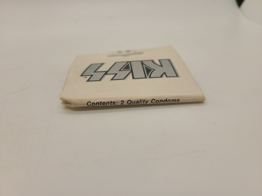 KISS, Condoms, 2 Pack, Sheers, Winterland Productions, Very Rare, Good Condition