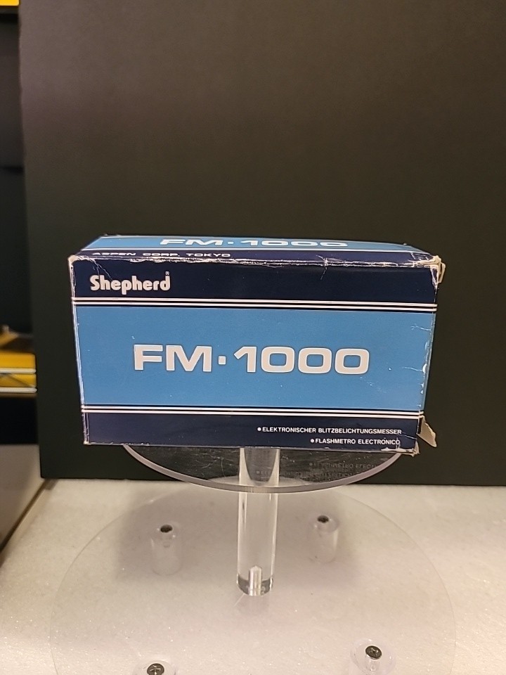 Shepherd Dual Flashmeter FM-1000 Untested W/manual, Instructions And Carrying...