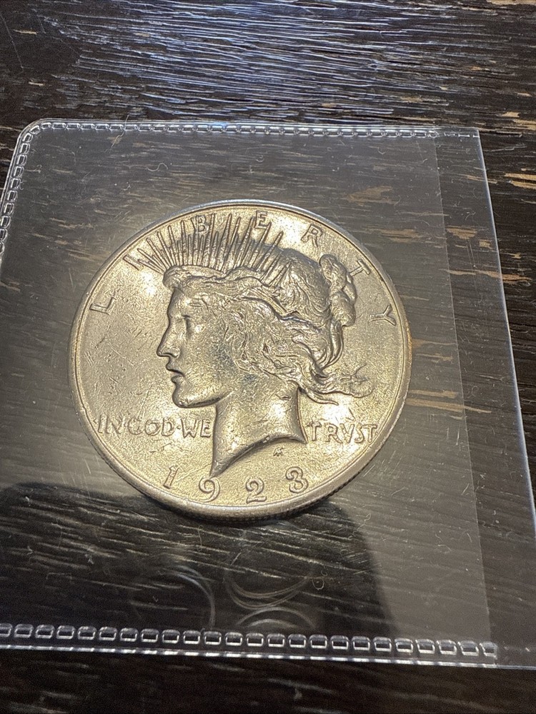 1923 S Peace Dollar 90% Silver BU Condition