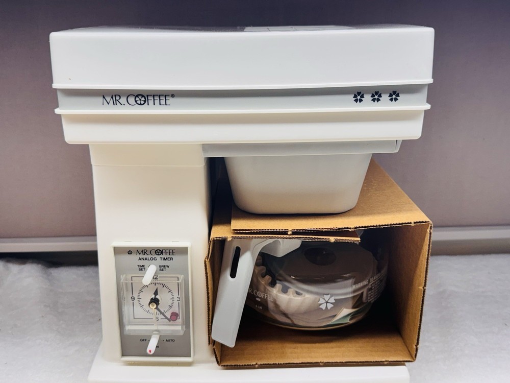 Vintage Mr. Coffee Automatic 10-Cup Coffeemaker CMX 16 New Open Box