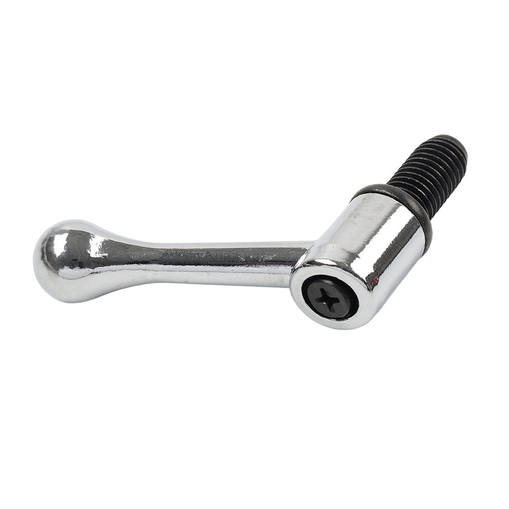 Table Lock Handle M12 Thread Set For Bridgeport Milling Machine 11.8mm Silver