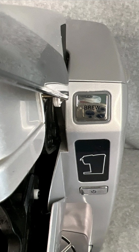 Keurig K10 Mini plus Coffee Maker Brewing System Gray Clean Tested & Working