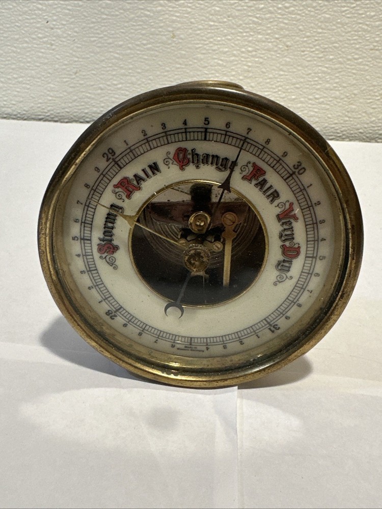 Vintage Desk Barometer  Made In West Germany ￼