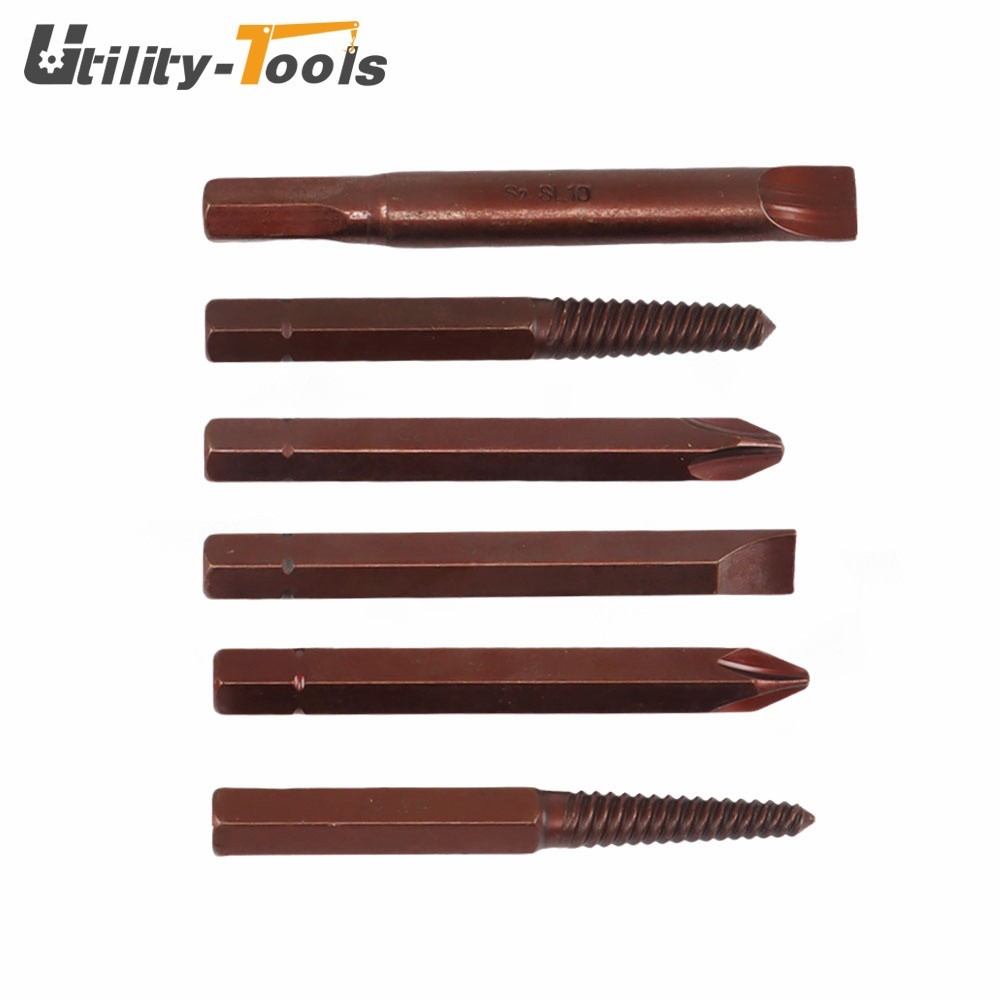 Phillips Hex 12 ×1/2" Heavy Duty Screwdriver Bits Impact Driver Socket Set Screw