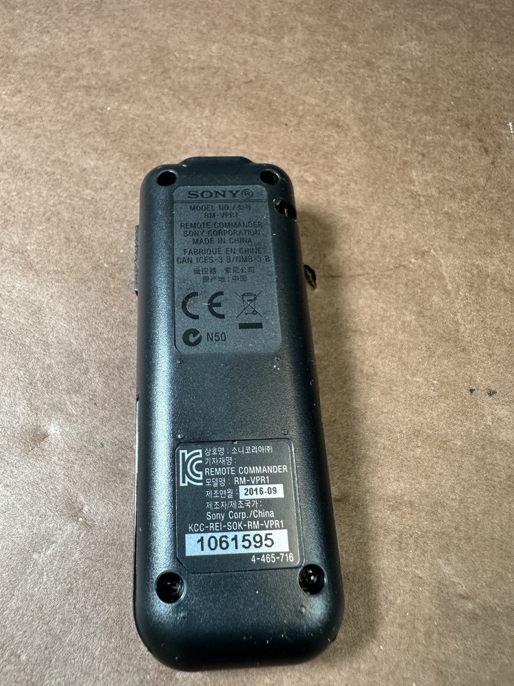 Sony RM-VPR1 Remote Control OEM w/USB For Digital Cameras Untested