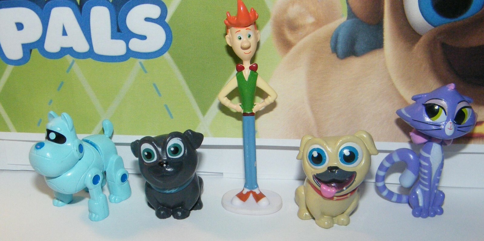 Disney Puppy Dog Pals Party Favors Set of 14 with 10 fun Figures and More