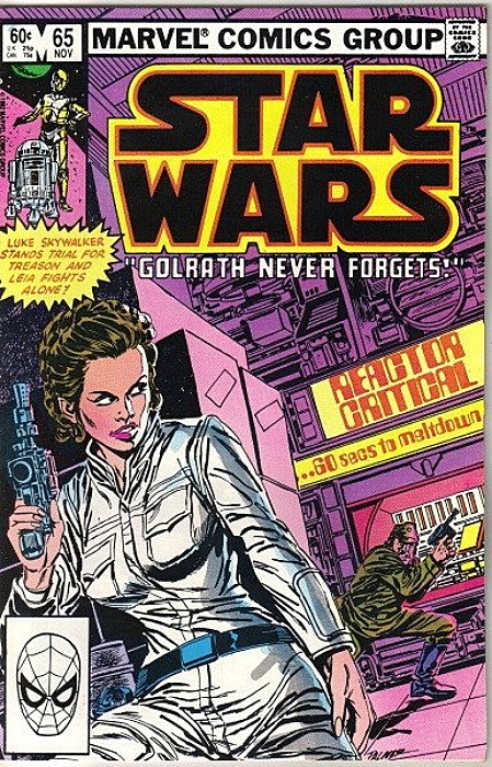 Star Wars Comic Book #65 Direct Copy Marvel Comics 1982 VERY FINE+