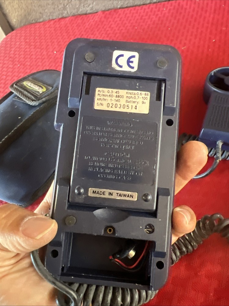 Bacharach Anemometer | Air Flow, Velocity & Temperature Meter
