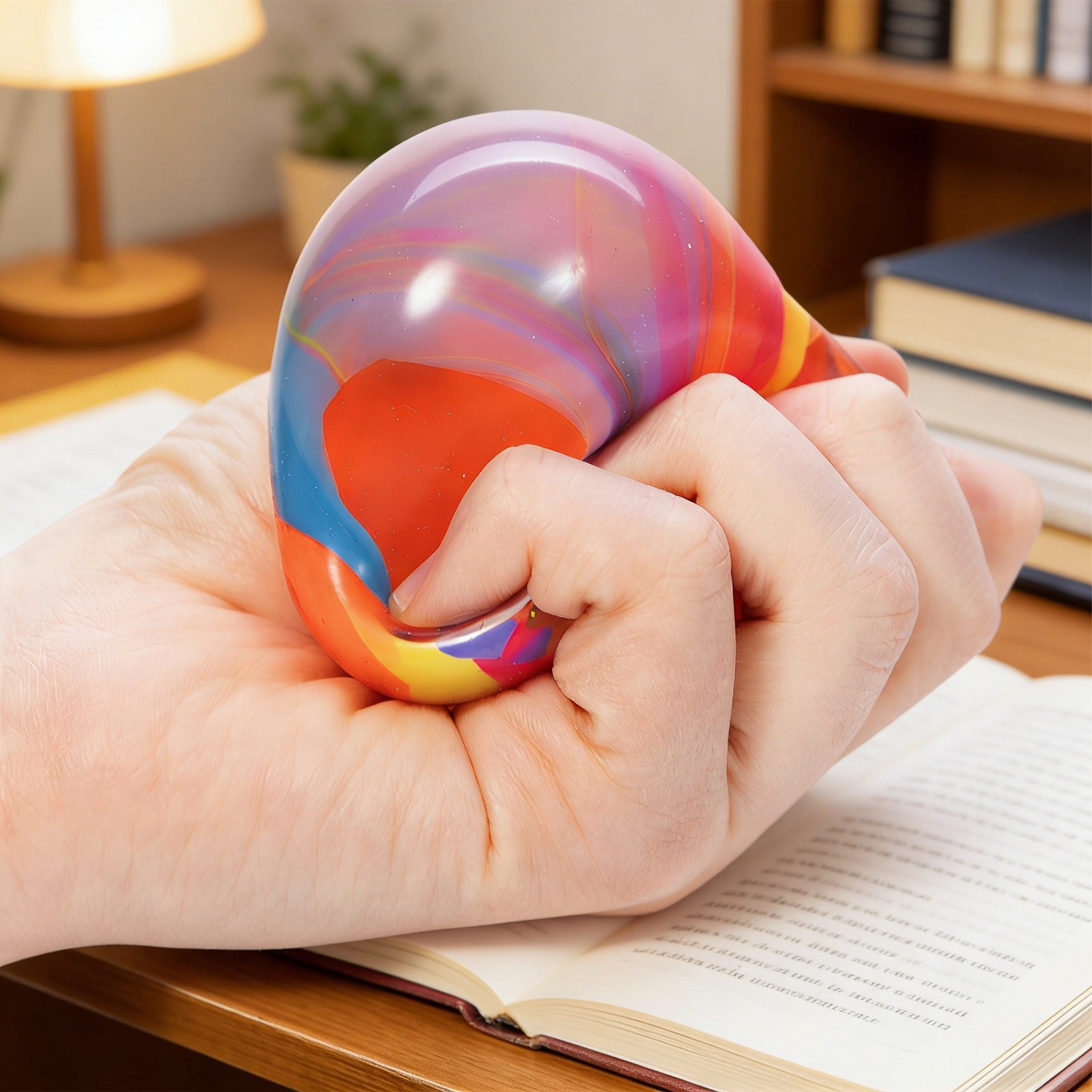 NeeDoh Super Marbles Marbleez Stress Ball [1 RANDOM Color!]