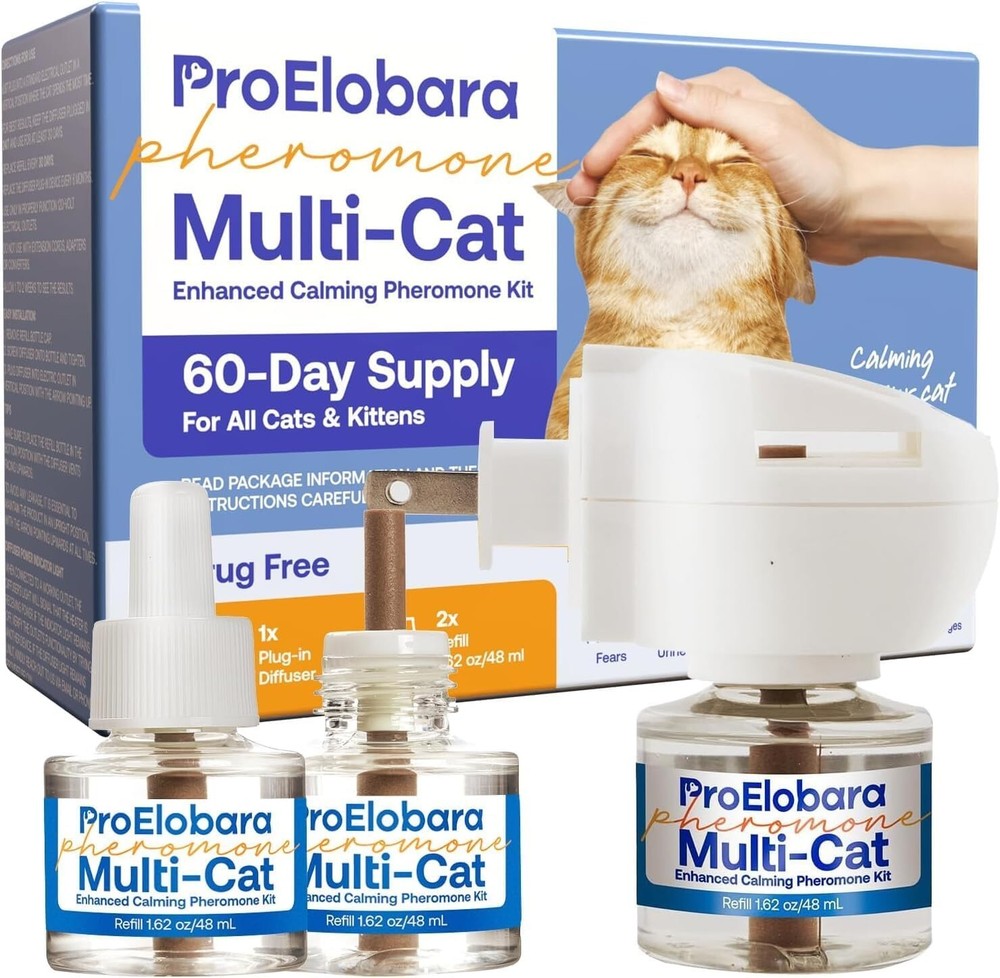 Cat Calming Pheromone Diffuser Kit Cat Calming Pheromones Diffusers for Multicat