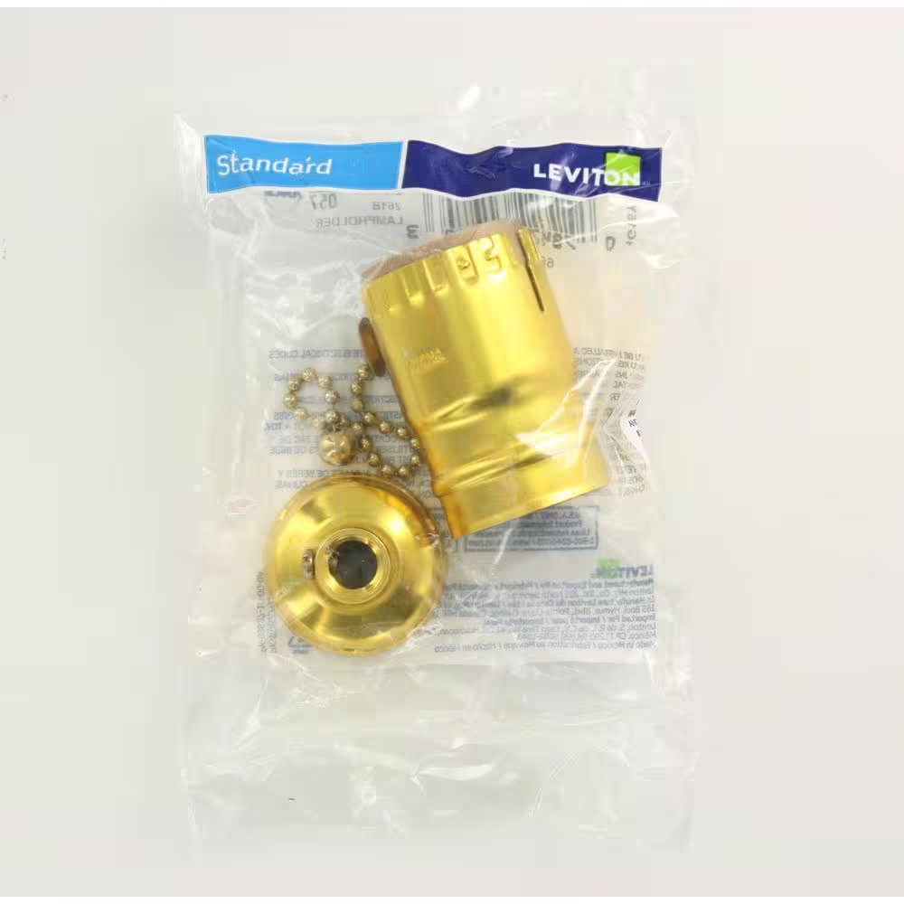 Pull-Chain Socket Lamp Holder 19980-PG