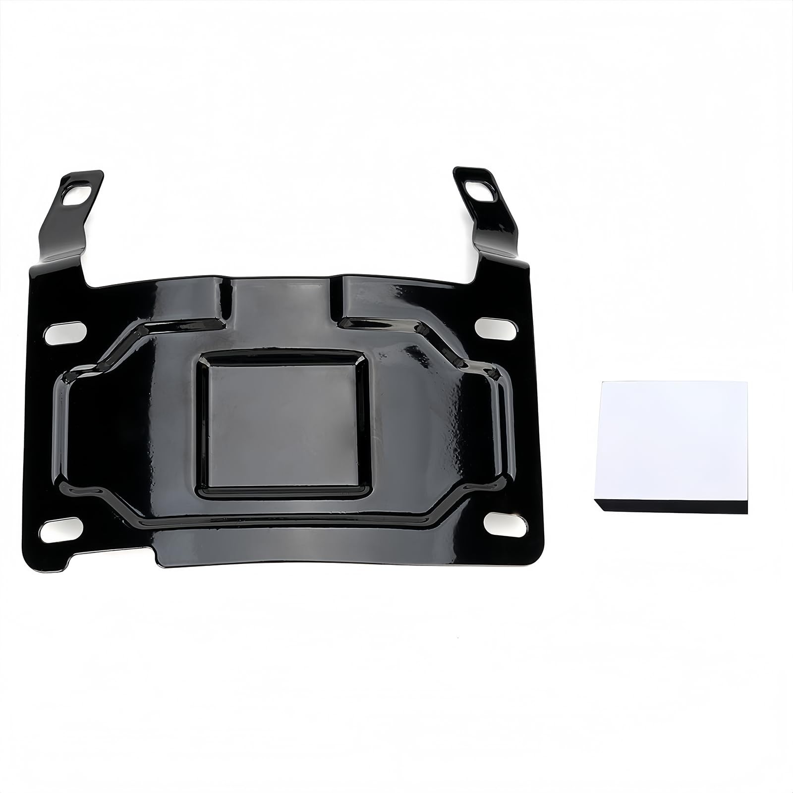 Custom Dynamics License Plate Relocation Kit #CD-LPR-KIT Harley Davidson black